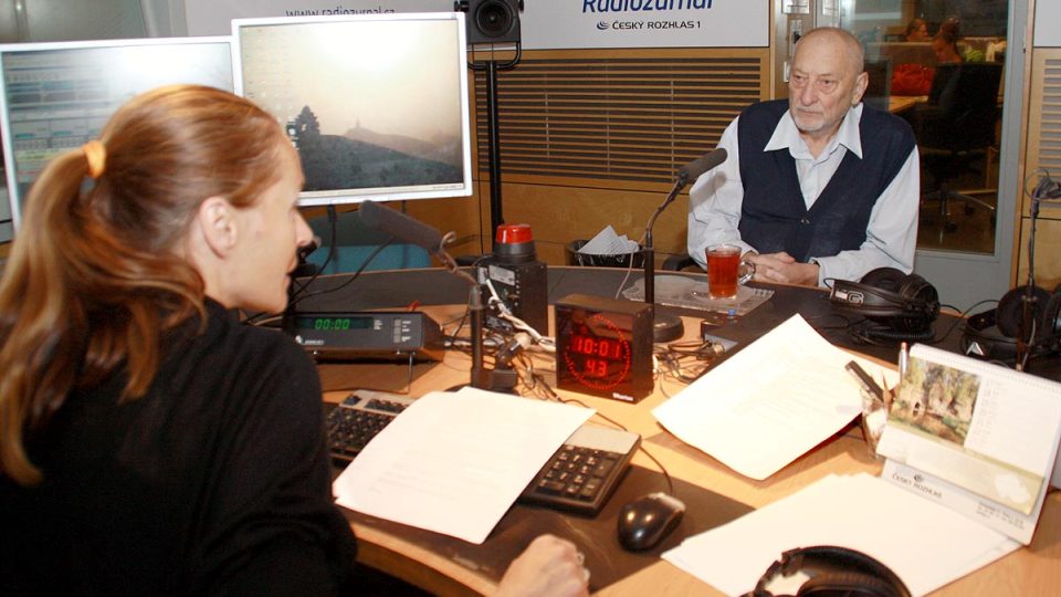 Jan Petránek s moderátorkou Lucií Výbornou