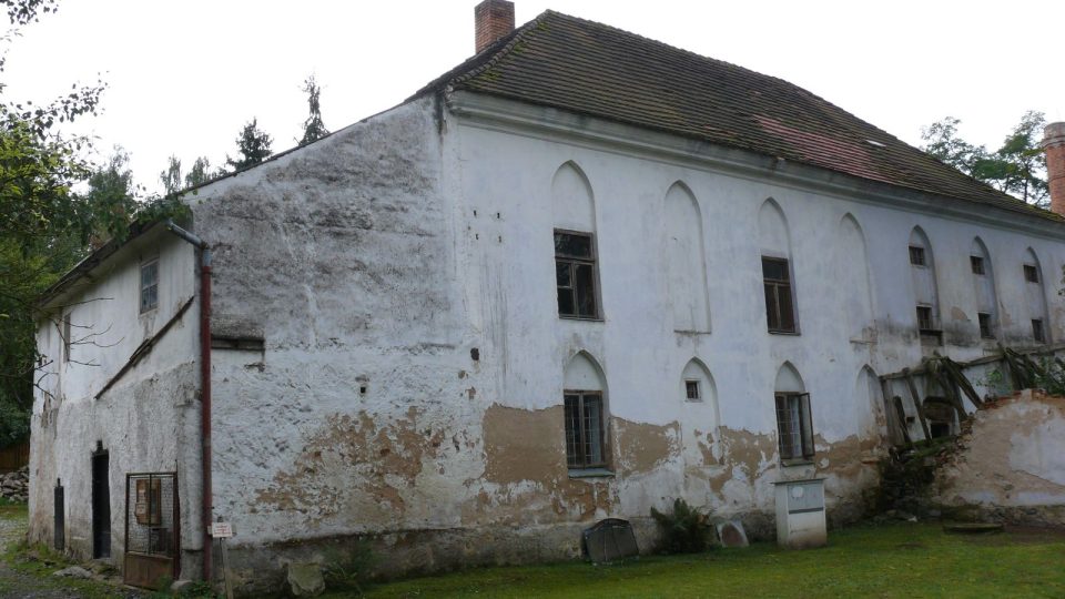 Zachovalá část Slověnického mlýna