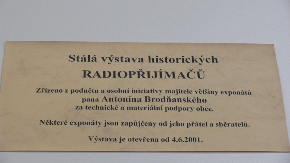 Muzeum radiopřijímačů IX