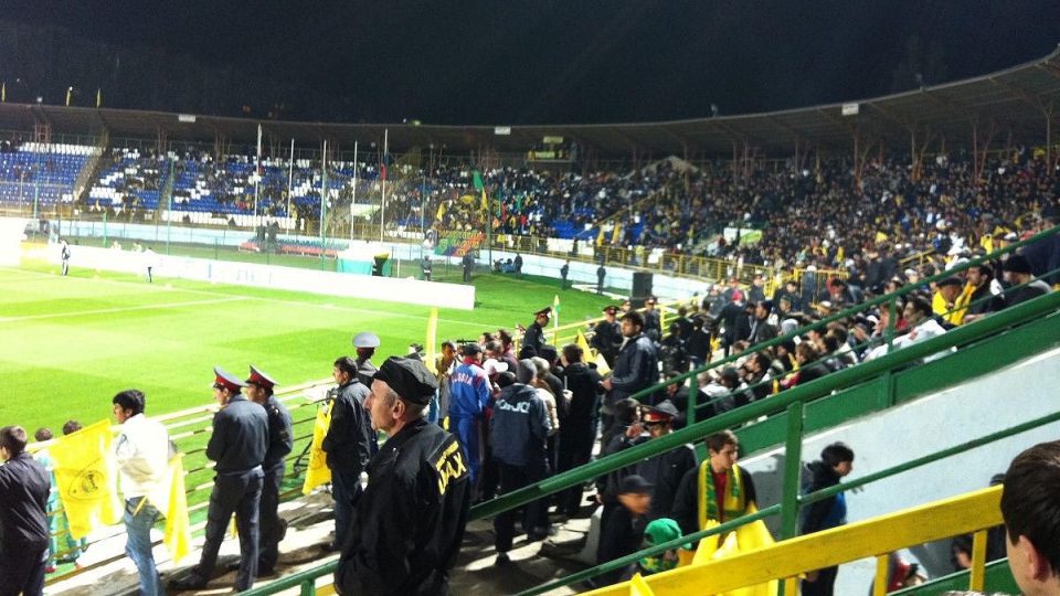 Stadión Anži Machačkala se pravidelně plní fanoušky