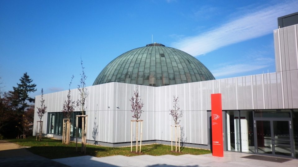 Nová fasáda hvězdárny Brno