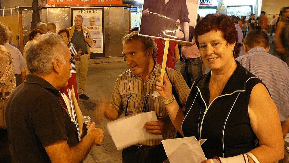 Carmen Garcíová protestuje i za svého děda, popraveného na začátku Frankovy diktatury