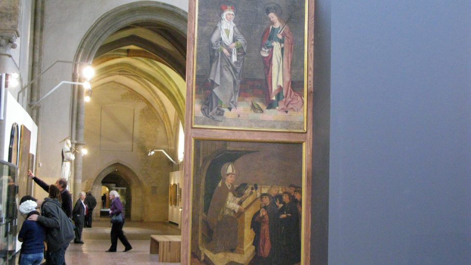 Instalace tzv. Puchnerovy archy na výstavě Sv. Anežka Česká - princezna a řeholnice