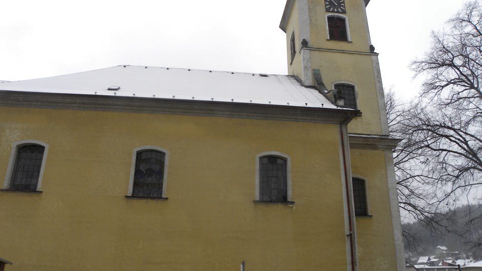 kostel v Mladkově