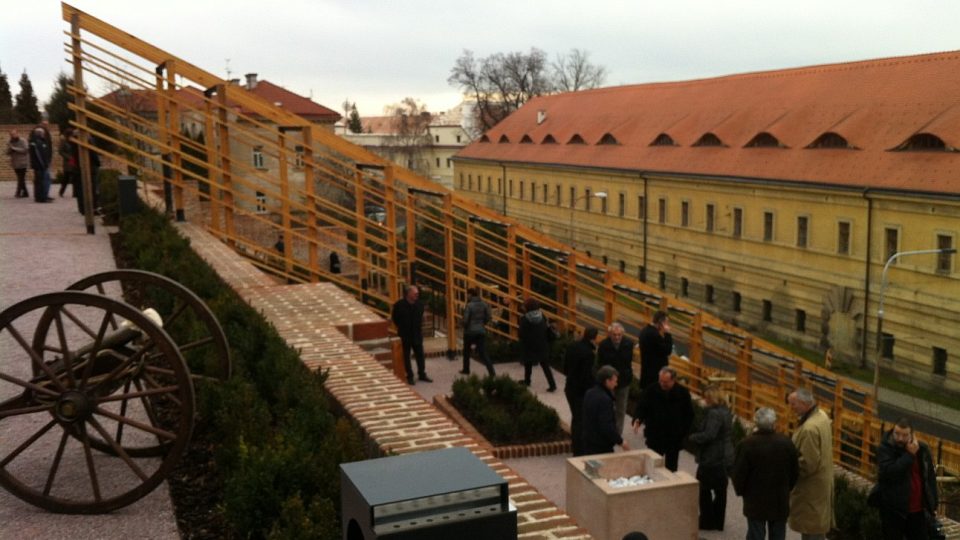 V Hradci Králové se otevřela další část historických teras pod kanovnickými domy vedle pivovarského schodiště