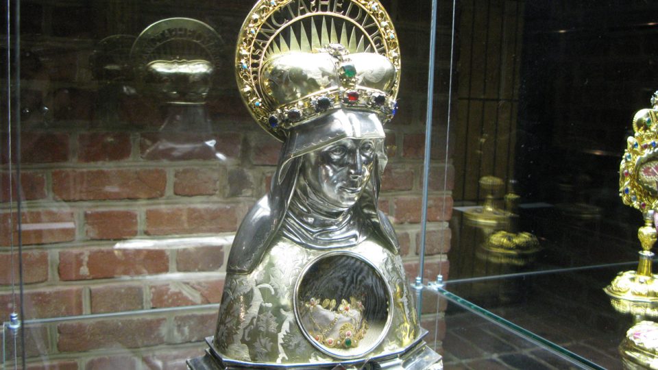Relikviářová busta sv. Hedviky Slezské, Andreas Heidecker, Vratislav 1512 