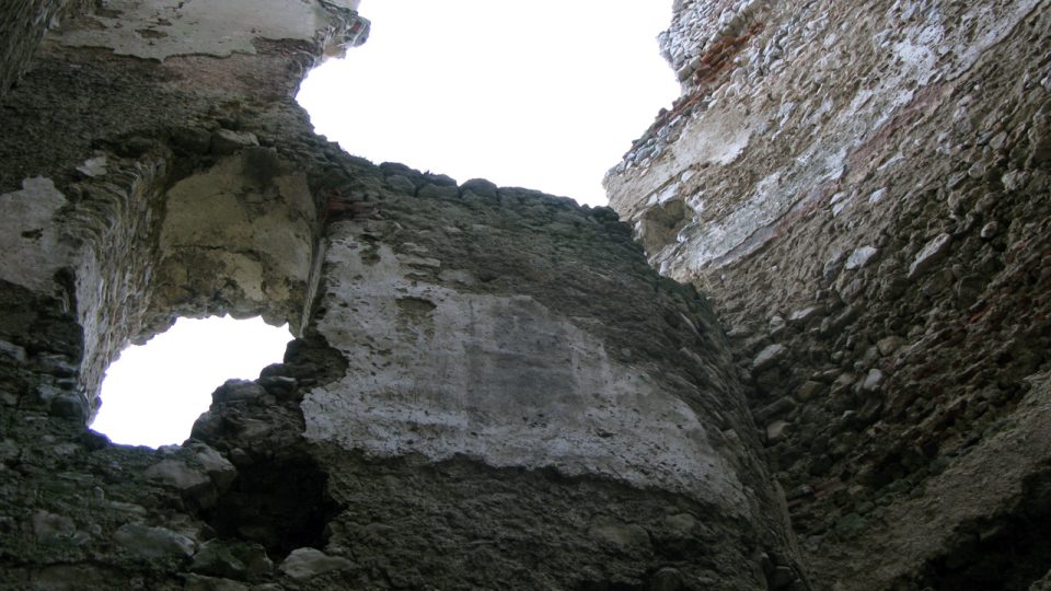 Zbytky hradní kaple