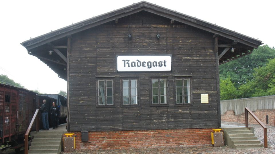 Budova železniční stanice Radegast