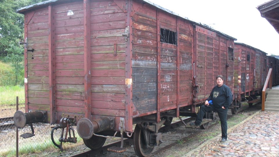 Historický vlak a Pavel Petr