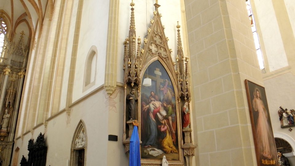 Kostel sv. Mořice v Kroměříži - boční oltář