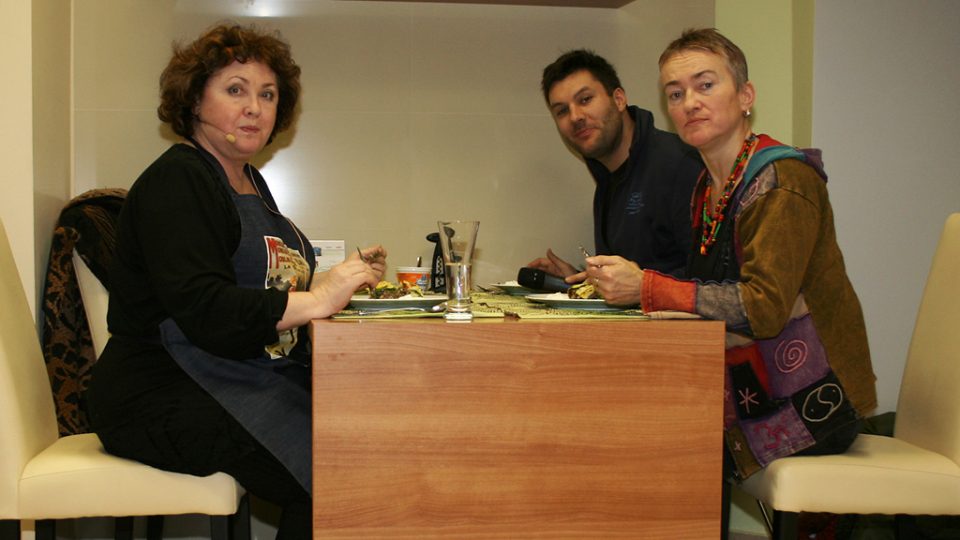 Naďa Konvalinková, Patrik Rozehnal a Tereza Boučková