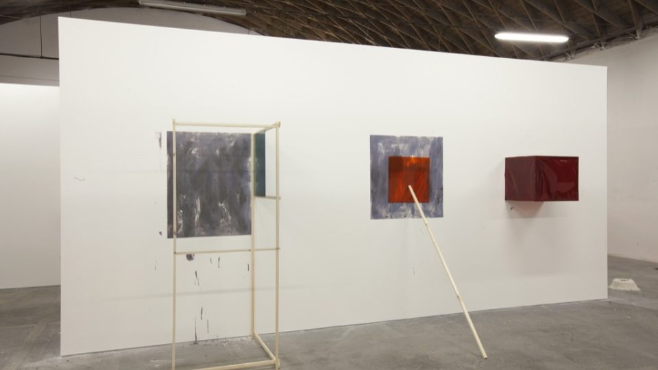 Václav Kopecký, Nyní a zde (Galerie Emila Fily), 2011, fotografická emulze, barevné filtry, variabilní rozměry