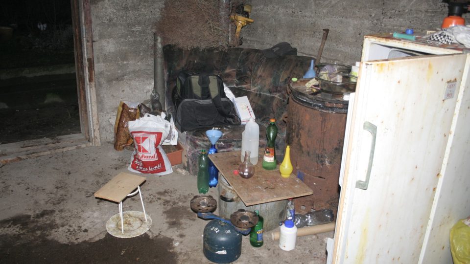 Kriminalisté našli na Hodonínsku další dvě pervitinové laboratoře
