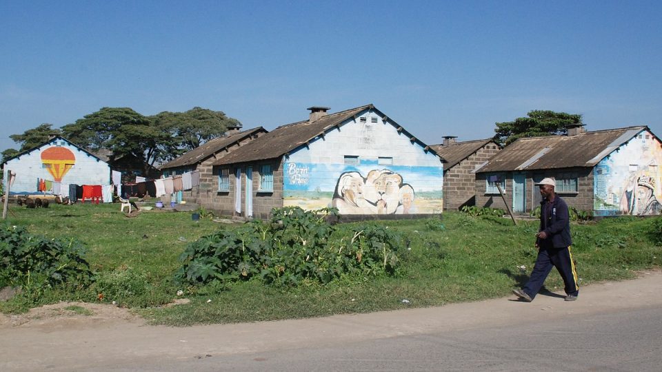 Obytná kolonie v Nakuru dostala nevšední podobu