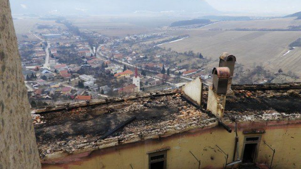 Slovenský hrad Krásna Hôrka zasáhl ničivý požár
