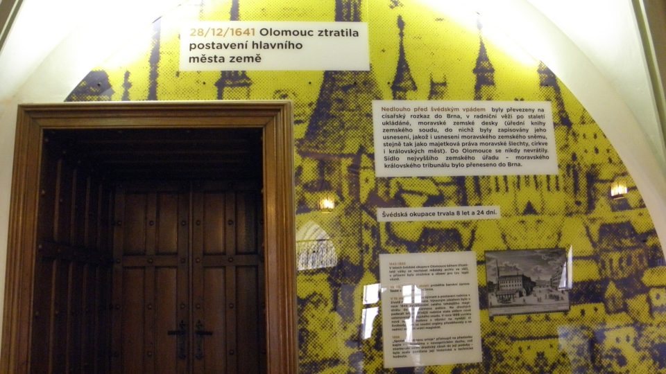 Olomoucká radnice - vchod ke stroji orloje