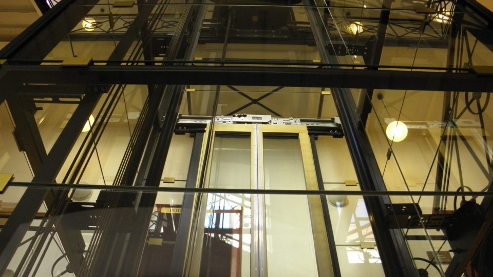 Olomoucká radnice - výtah