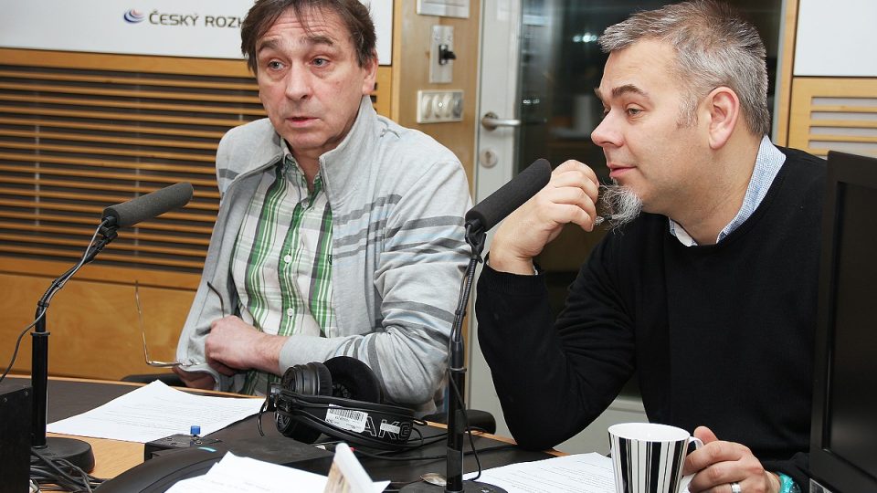 Ondřej Pavelka a Tomáš Svoboda hosty Radiožurnálu