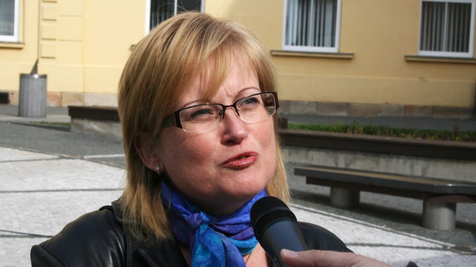 Irena Veverková ze Státního okresního archivu v Kladně