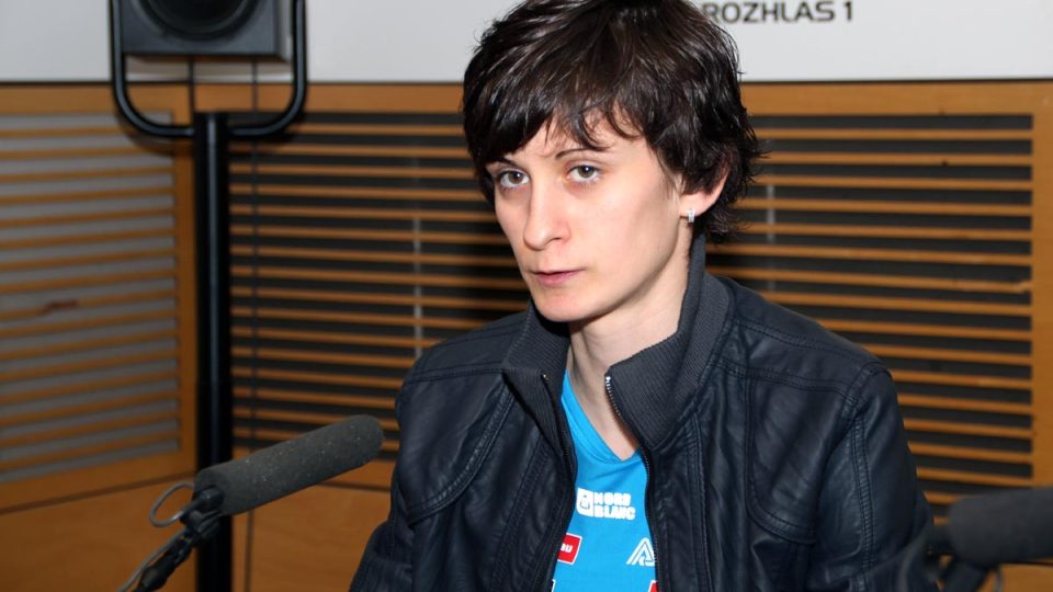 Rychlobruslařka Martina Sáblíková byla hostem Radiožurnálu