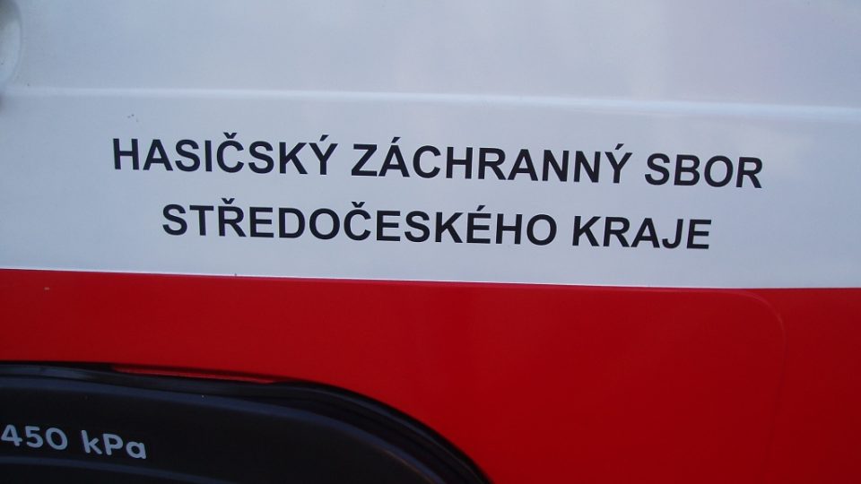 Z cvičení hasičů středních Čech