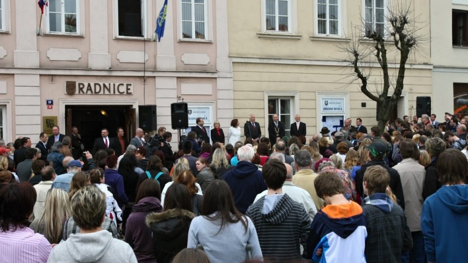 Setkání s občany v Odrách