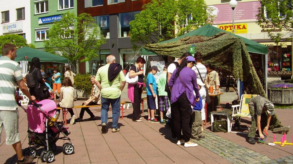 Zlínské jaro - aktivity pro děti v rámci prezentace neziskovek a dobrovolnických organizací