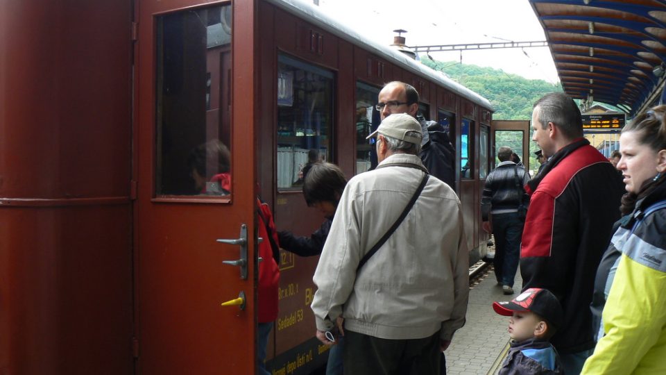 Historický vlak do Zubrnic