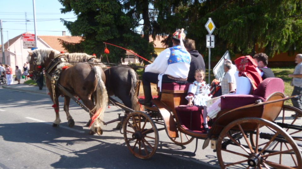 Královská rodina v kočáře