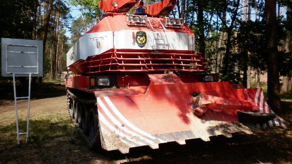 Speciální hasičský tank přijel z Hlučína