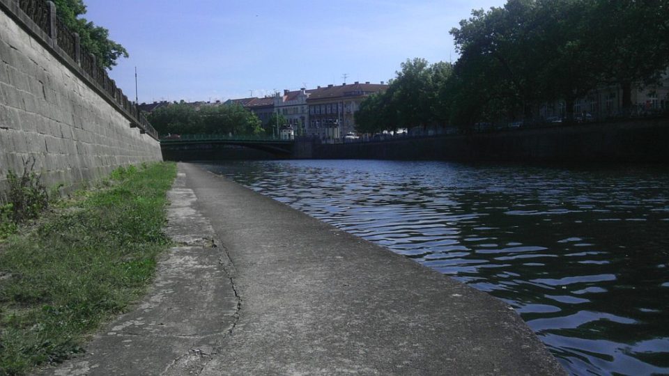 Labské náplavky v Hradci Králové 