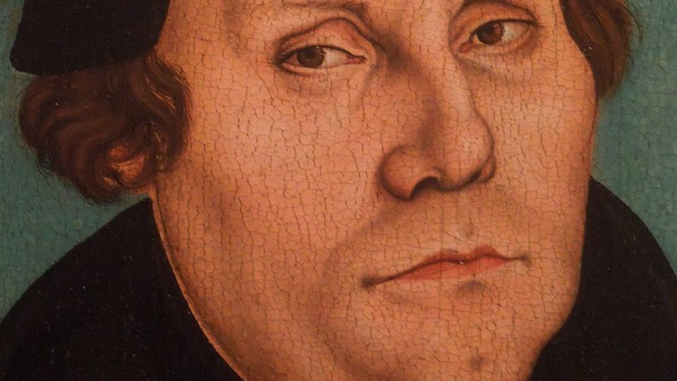Portrét Martina Luthera vytvořil jeho přítel Lucas Cranach