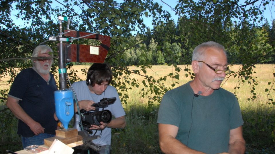 Pivoň, Vranov - přijímání signálu z vysílače Adama, CHKO Český les, 1. 8. 2012 