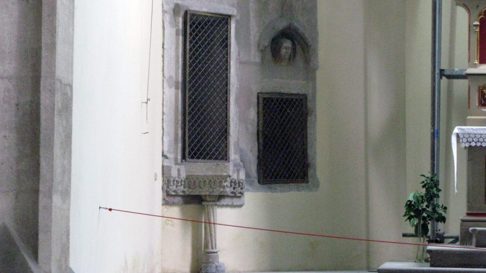 Sanktuárium v kostele Panny Marie Na Náměti