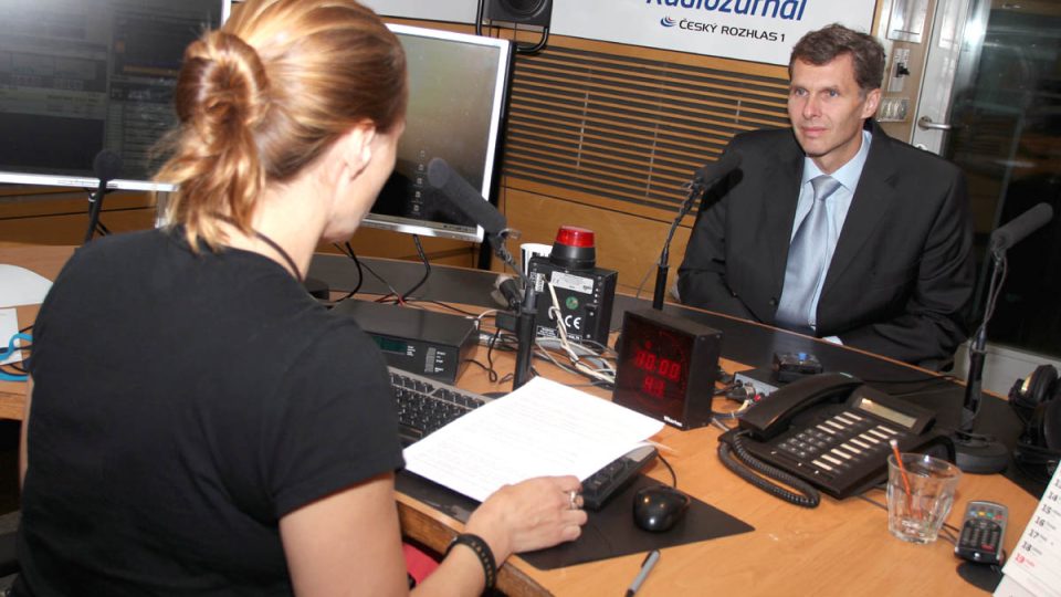 Jiří Kejval byl hostem Radiožurnálu a také moderátorky Lucie Výborné