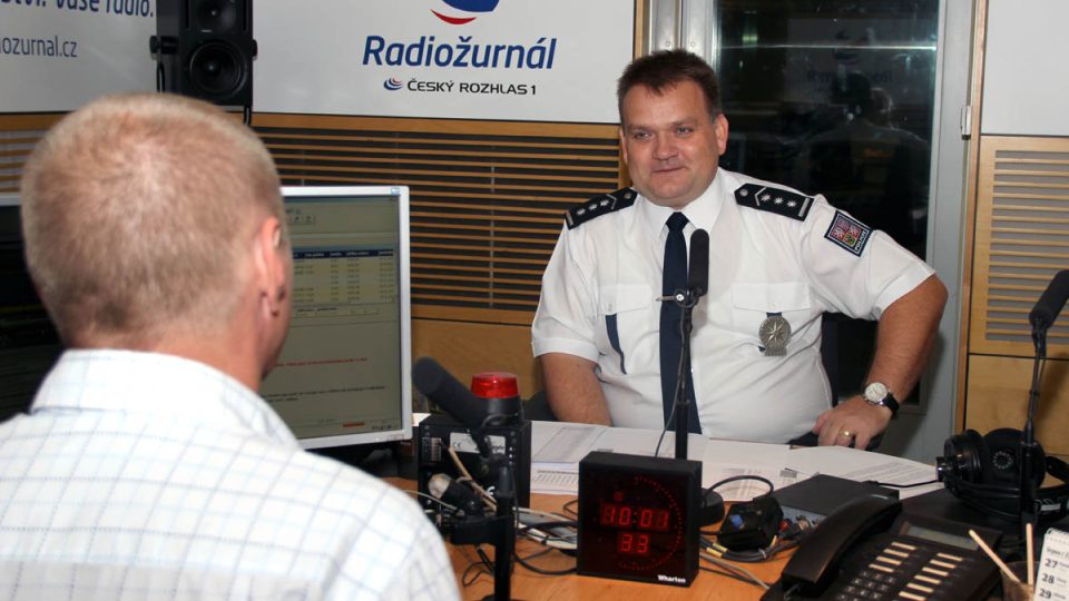 Ředitel dopravní policie Leoš Tržil byl hostem Radiožurnálu