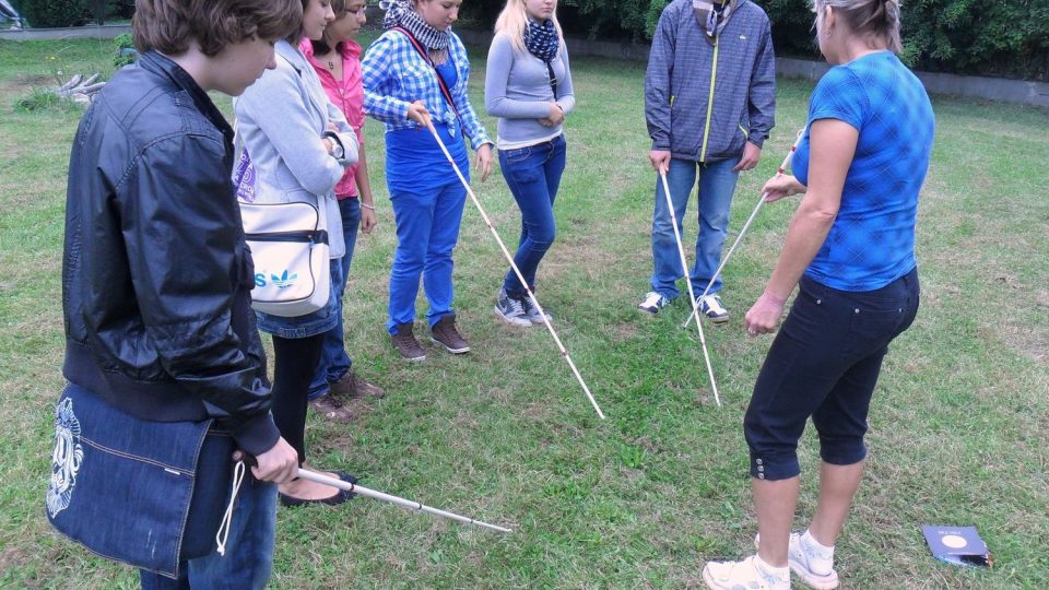 Českobudějovičtí středoškoláci spolupracují se školkou pro zrakově postižené