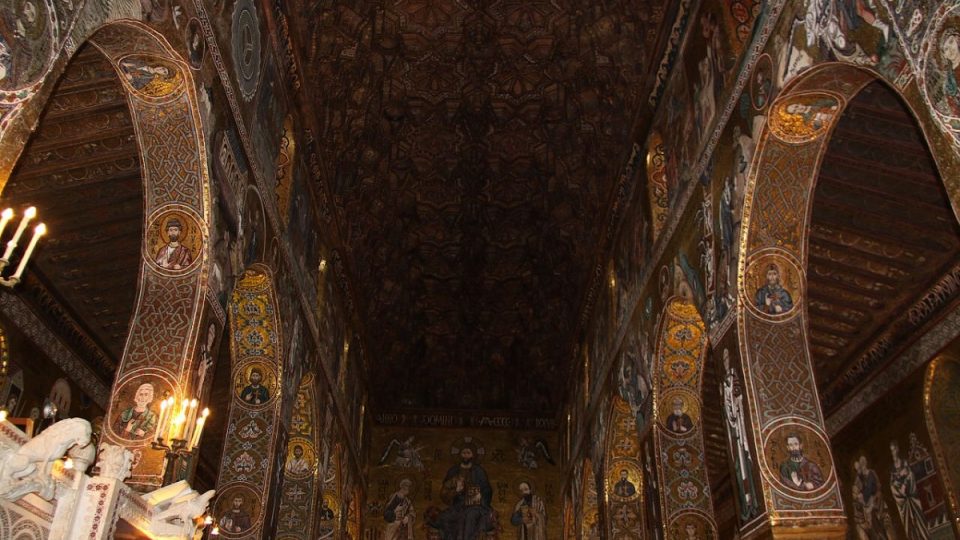 Celá kaple je tou nejlepší ukázkou arabsko-byzantské a normanské kultury