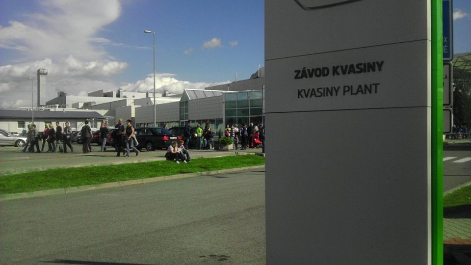 Den otevřených dveří v závodě Škoda Auto v Kvasinách
