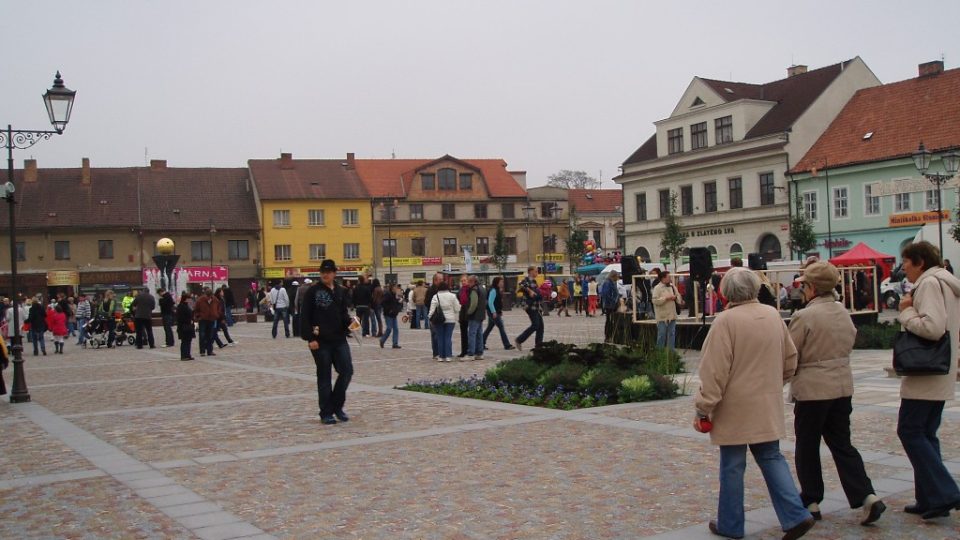 Otevření Masarykova náměstí v Brandýse nad Labem-Staré Boleslavi