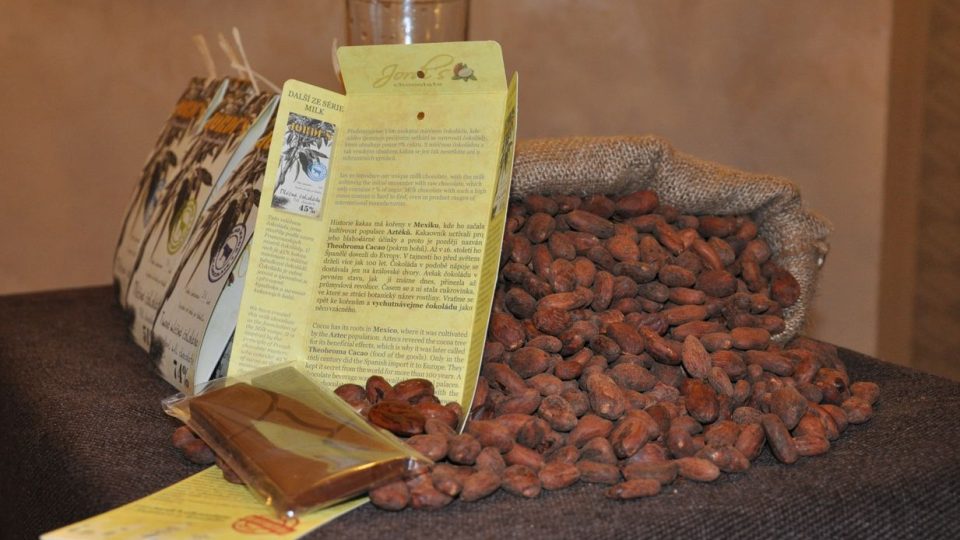 Kakaové boby mají specifickou chuť a jsou zdrojem hořčíku a organické síry 