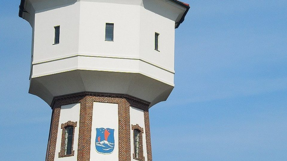 Vodárenská věž je nejvyšším místem na ostrově