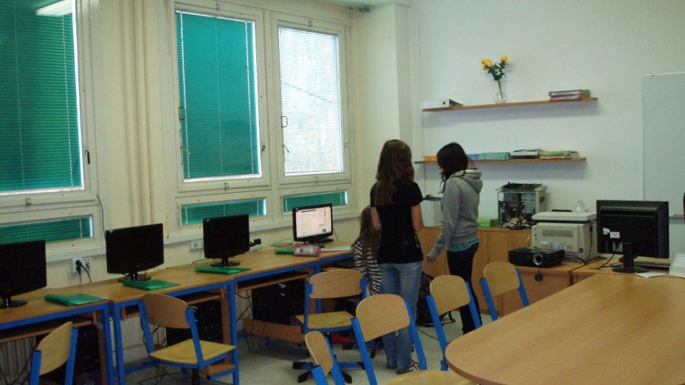 Počítačová pracovna na 5. ZŠ v Mladé Boleslavi