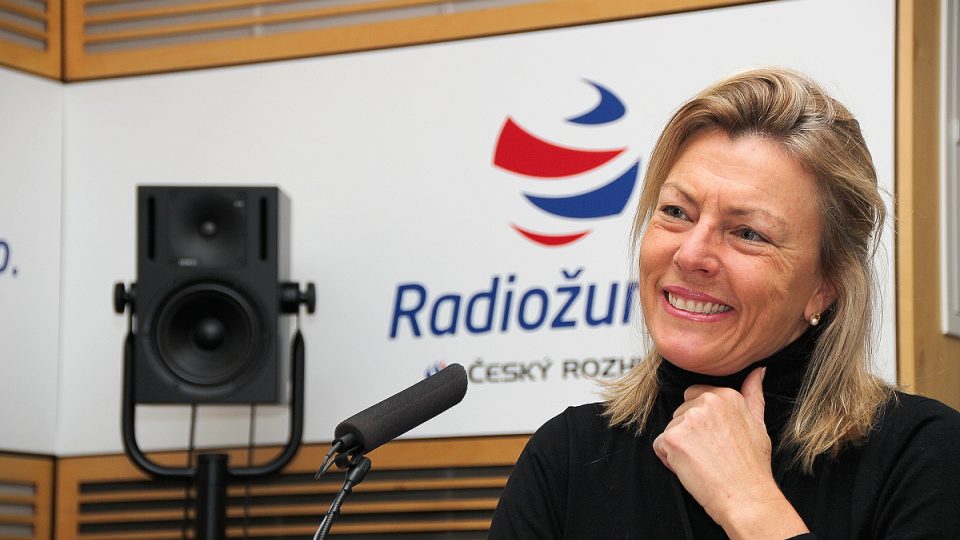 Alice Barbara Laurent hostem Radiožurnálu