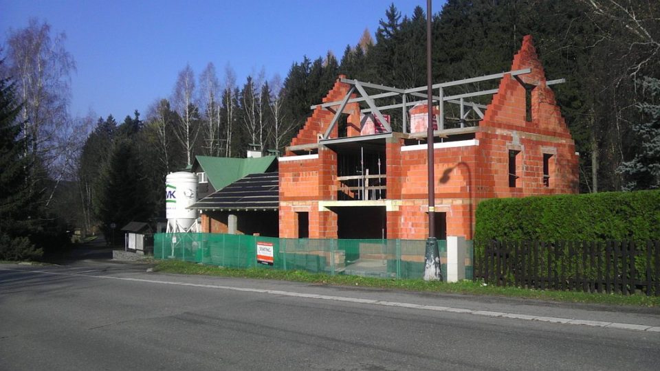 Nová služebna Horské služby v Deštném v Orlických horách