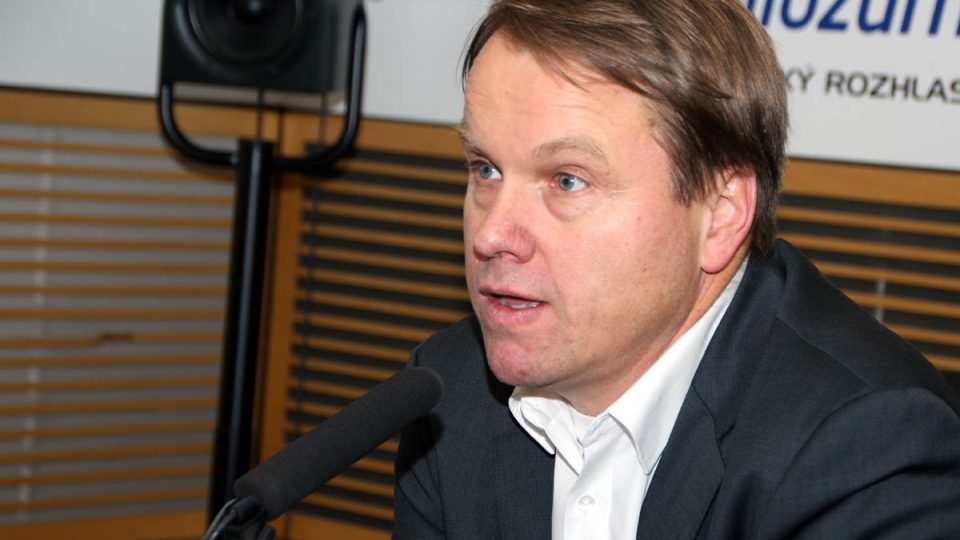 Martin Bursík ze Strany zelených byl hostem Dvaceti minut Radiožurnálu