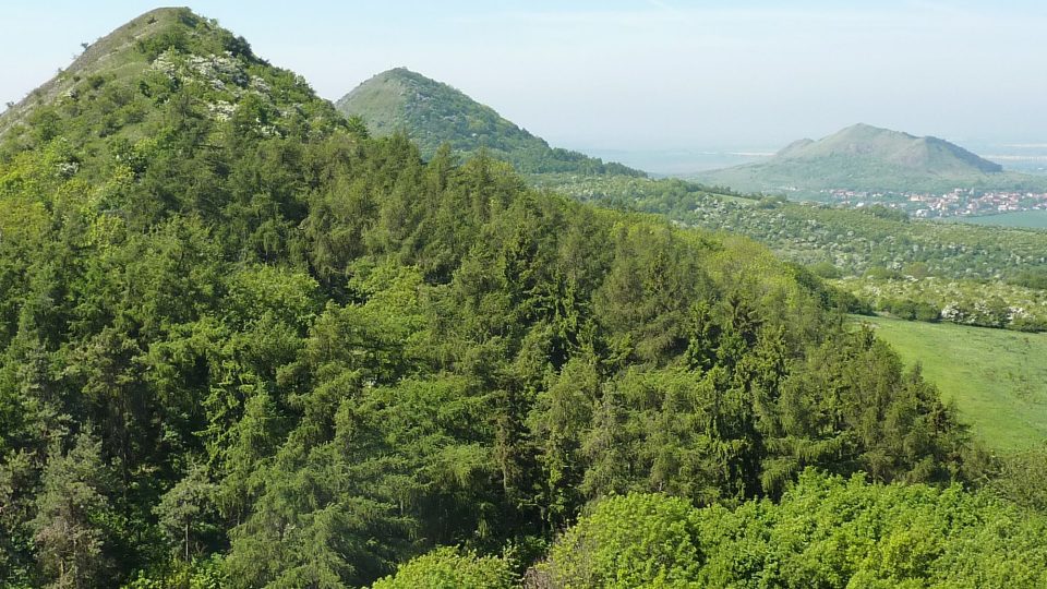 Lounské kopce Českého středohoří