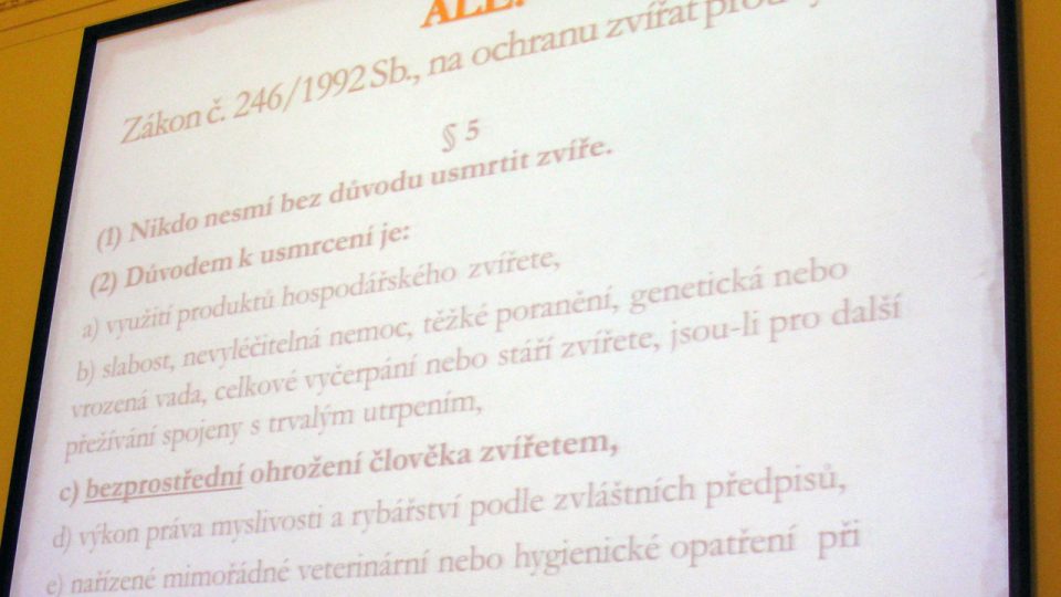 Z prezentace JUDr. Hany Müllerové, Ph.D. během Týdne ve vědě a technice AV ČR