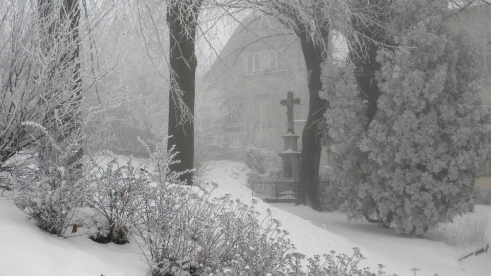 Zimní procházka - Křížek v Horním Městě