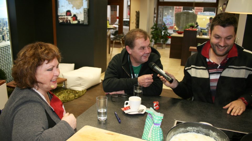 Naďa Konvalinková, Mojmír Maděrič a Patrik Rozehnal